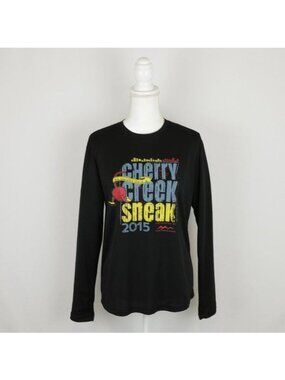 Cherry Creek Sneak 2015 Adult Unisex Small Black Graphic Long Sleeve Tech Tee